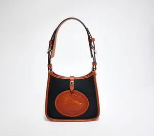 Dooney & Bourke Leather Heritage Duck Shoulder Bag