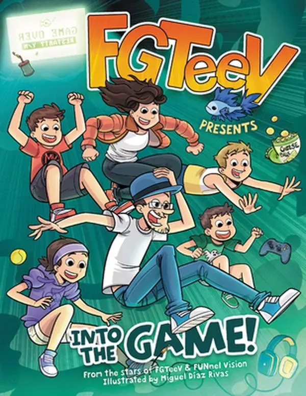 USED Book - FGTeeV: Into the Game! by Fgteev (Hardcover) - english