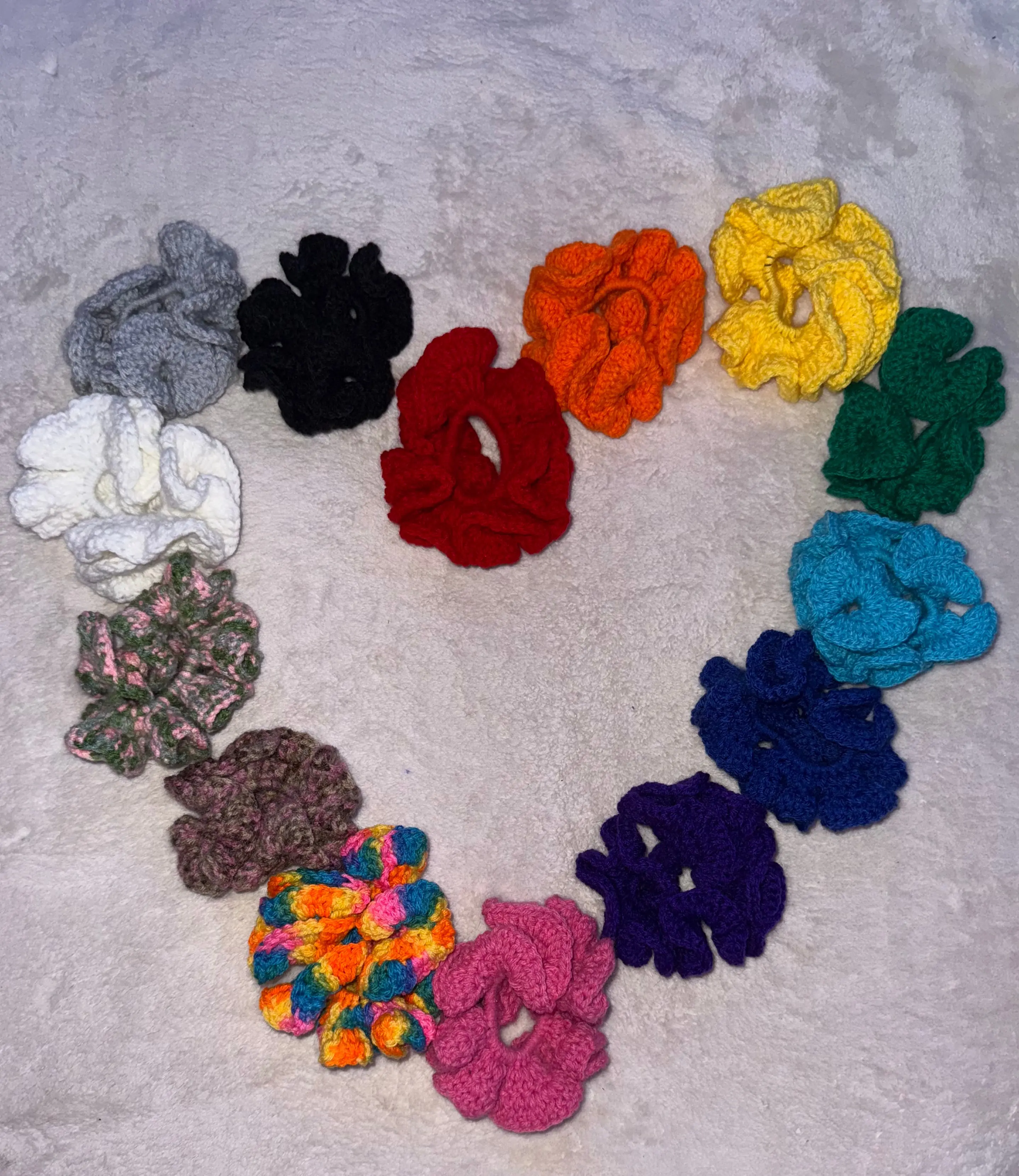 Crochet Scrunchies
