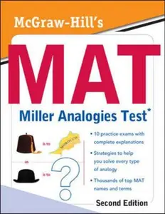USED-McGraw-Hill's MAT Miller Analogies Test, Second Edition by Kathy A. Zahler (Paperback)