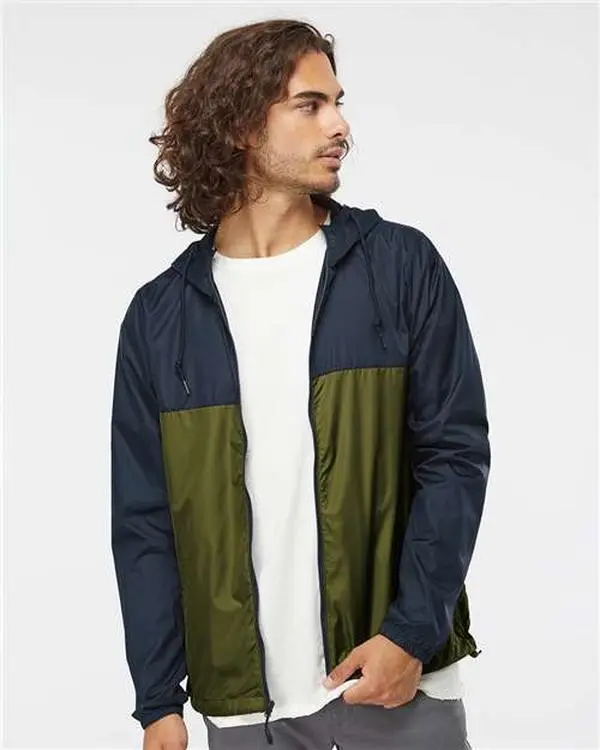 Independent Trading Co. EXP54LWZ Lightweight Windbreaker Full-Zip Jacket