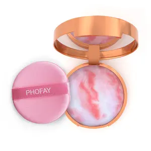 PHOFAY Invisible Filter Cosmetic Blurring Balm Powder, Waterproof Oil Control Setting Cream for Flawless Poreless Matte Makeup Finish