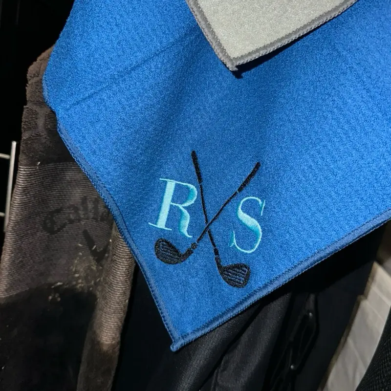 Personalized golf towel