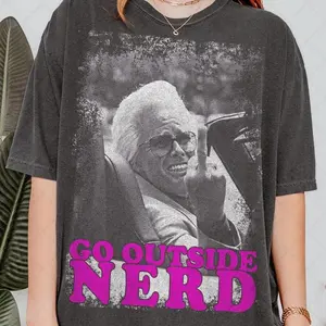 Baby Billy Flips Off TShirt, Baby Billy Go Outside Nerd Meme Tee TShirt, Gift For Women And Man Unisex TShirt Top Womenswear