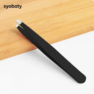 Eyebrow Tweezer, 1 Count Stainless Steel Eyebrow Clip, Professional Cosmetic Makeup Tools For Women