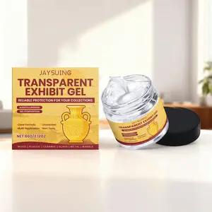 Transparent Exhibition Gel, Multi-Material Display Protection, Stable Protective Base, Ideal for Exhibits and Collections