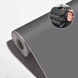 Self-Adhesive Artificial Leather Repair Patch 15.74x196.85 Inches, Ideal for DIY Sofa Car Seat Motorcycle Cushion Belt Repair