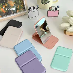 Portable Foldable Makeup Mirror, Adjustable Mini Mirror, Foldable Mirror for Dormitory & Office, Makeup Tools for Women & Girls, Travel Makeup Mirror