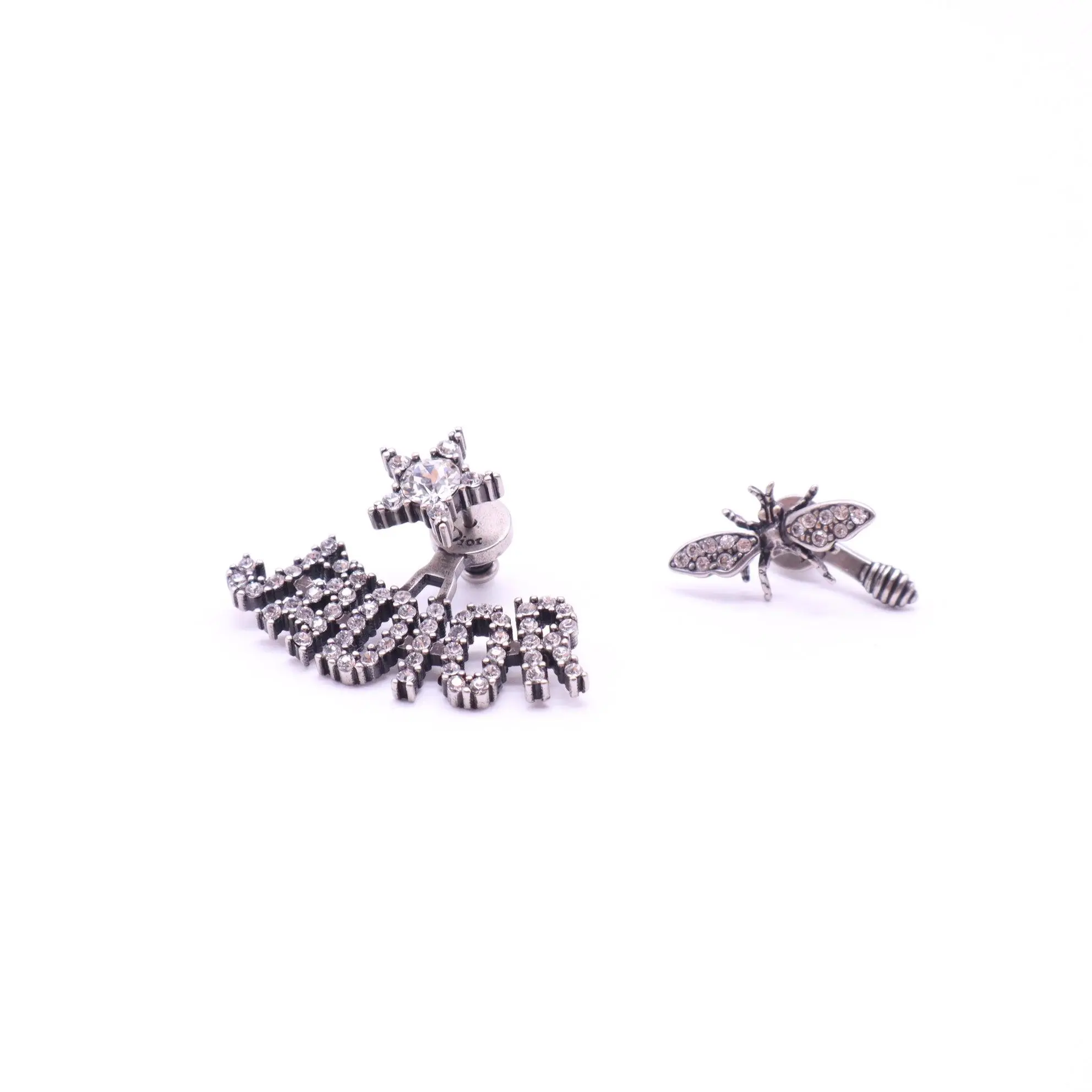 Pre-owned Dior J'Adior Bee Earrings W21435