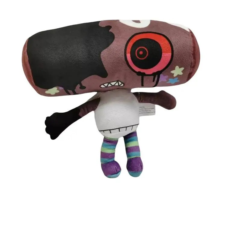 Dandy's World Twisted Cosmo Plush Toy - Unique Anime Look Stuffed Animal, Soft Cuddly Gift, Soothing Stuffed Doll for Kids' Birthday & Xmas, Cartoon Scrap Pillow, Horror Game Plushie, Anime Fan Fave Stress Relief Toy