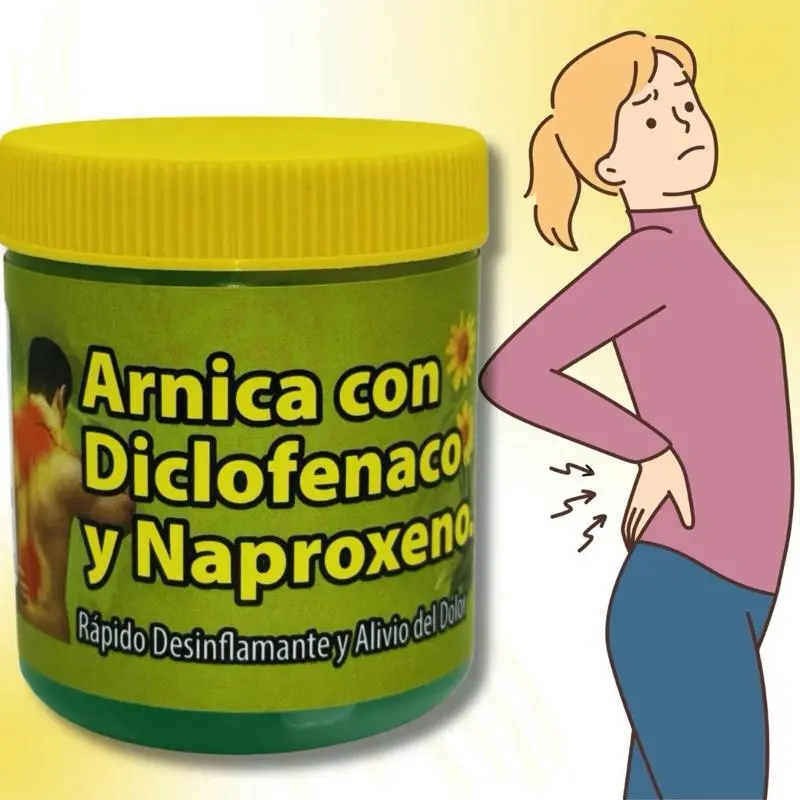 Arnica Massage Gel (4.23 oz/120 g) - Body Care Herbal Formula, Pain & Ache Relief, Full-Body Muscle Support, Soothing Natural Recovery Cosmetic