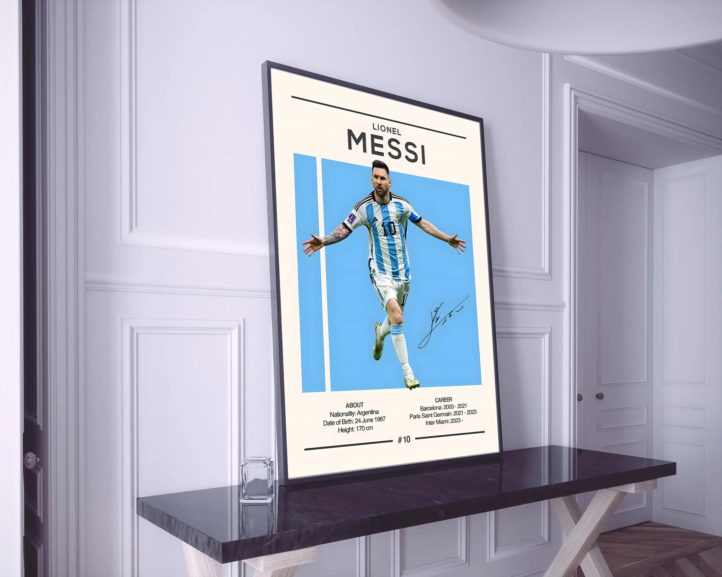 Lionel Messi Poster, Messi Argentina Poster, Football Poster, Soccer Gifts, Sport Poster, Soccer Print, Leo Messi Fan Gift, Messi Barcelona