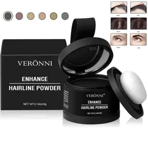 Hairline Powder Instantly Conceals Hairline, Root Touch Up/ Cover Up Hair Toppers for Women & Men, Hair Fibers for Thinning Hair, Stain-Proof 48 Hour Formula