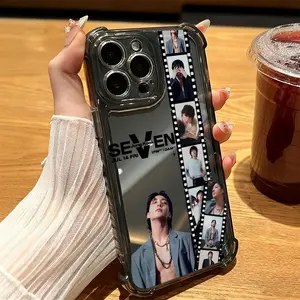 Phone Case - High-End Anti-Drop Protective Case for The Boy Band Member Jungs Kooks, Suitable for Apple for Iphone 17, Air 16, 16E, 15, 14, 13, 12, 11 Pro Max, X, XR, XS Max, 8, 7 Plus, Featuring a Soft Transparent Cover