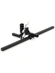 Gaomon Manual Implement Lift, 1-Point & 2-In Receiver Tow-Behind Attachment Parts, 50-In Adjustable Height for UTV ATV Rake Scrape Blade Plow Disc Vehicles