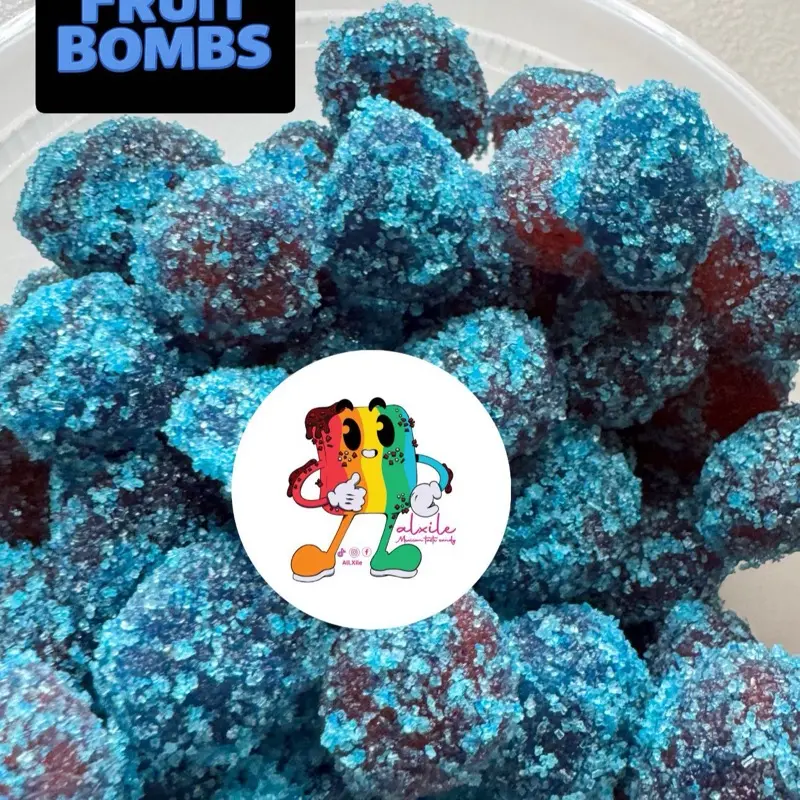Blueberry Raz  Fruit Bombs 4 oz