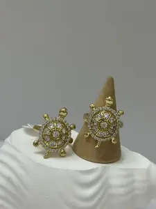 GOLD PLATED TURTLE RING