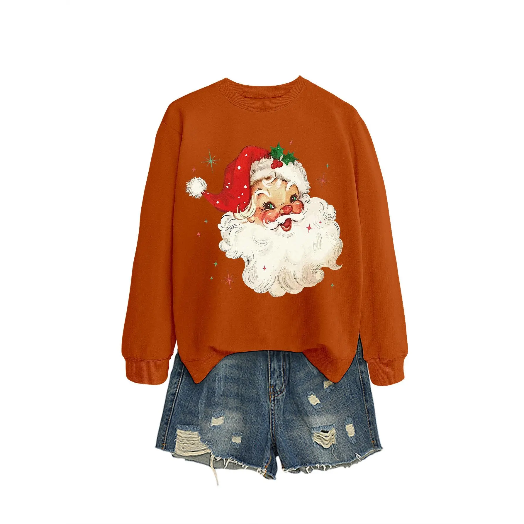 Jiaoorange sweatshirt (color picture)