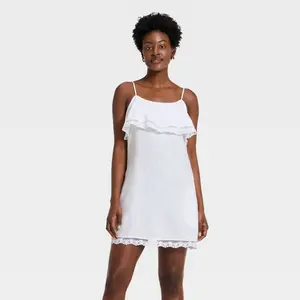 Women's Sleeveless Western Mini Sundress - Universal Thread