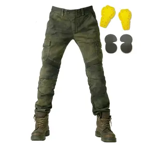 2025 New Motorcycle Riding Jeans Racing Pants with Protective Gear Drop-Resistant Riding Motorcycle Pants Knight Pants Menswear Man