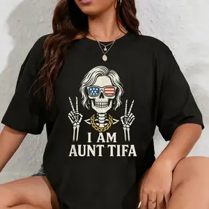 100% Cotton I Am Aunt Tifa Shirt Aunt Tifa Funny Aunt Tifa T-Shirt