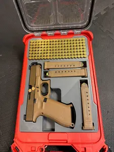Glock 19x Milwaukee Packout Insert 3D Printed Custom Pistol Foam Tray Organizer Made in USA