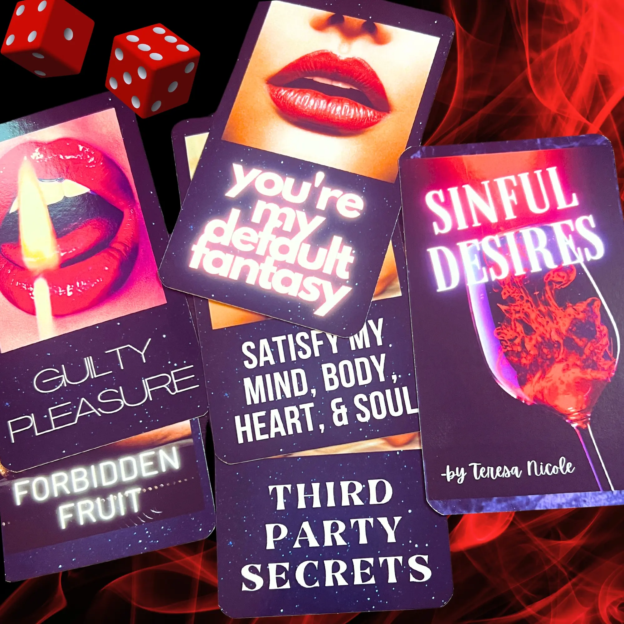 Sinful Desires Love & Romance Oracle Deck by Teresa Nicole