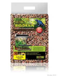 Exo Terra Bio Drain Terrarium Draining Substrate (2.6 Quarts/4.4 lbs)