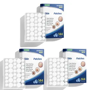 Professional W Remover Patches, Tea Tree Oil Stickers for Skin, W Treatment Stickers for Hands, Feet, and Body- Non-Medicated & Gentle Care for Skin Blemishes Acne Soothing