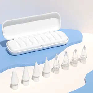 8pcs Metal Tip for Apple Pencil, Compatible with 1/2/pro Generations, Durable and Non-Slip, Easy to Install, Long-Lasting Replacement Tips