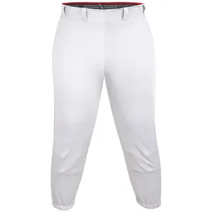 Yoga/Knicker Style Softball Pants For Women (White)