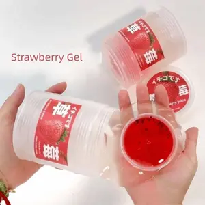 300ML High Aesthetic Value Simulate Juice Squeezing Bubble Gel Non-Stick Transparent Fake Water Stress Relief Non Toxic Slime