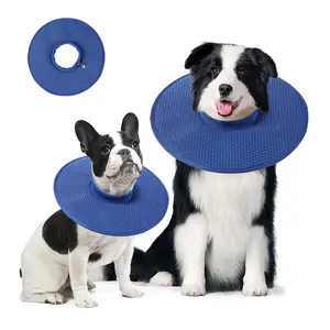 Soft Dog Cone Collar, Breathable Mesh Elizabethan Recovery Cone for Small Medium Large Dogs Cats