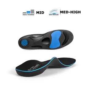 PCSsole Orthotic Pain Relief Insoles, High Arch Support Inserts for Plantar Fasciitis, Comfort Gel Boot Insert for Flat Feet, Feet Pain, Heel Spur Pain,Metatarsalgia,Over Pronation for Men and Women TikTokShopBlackFriday summervibes