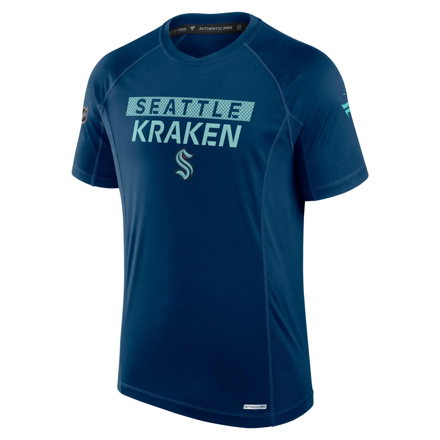 Seattle Kraken AP Rink Tech Tee Navy