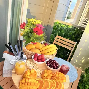 Hap Tim Wicker Picnic Basket for 2/4 Persons with Foldable Wine Table and Cutlery Service Kits, Insulated Woven Beach Cooler Bag, Couples Gifts, Wedding Gifts, Mr & Mrs Gifts, Bridal Shower Gifts, Registry Wedding Registry#Summervibes