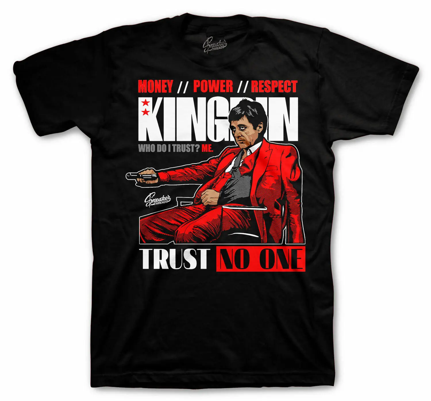 Shirt To Match Jordan 1 Bred Patent Leather Shoes - Trust issues Tee
