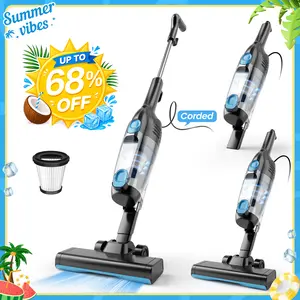 INSE R6X Corded Stick Vacuum, 15KPa Suction with 600W Motor, Ultra-Lightweight Bagless Upright Vacuum with Handheld for Home Hard Floor Hardwood Floor Pet Hair Car Cleaning home cleaning tools home appliances pet lovers summerwins