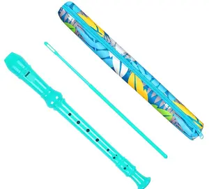 Descant Soprano Recorder Music Recorder Instrument for Kids Flute Kids Recorder with Cleaning Rod + Case Bag…