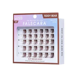 Falscara Brown Wisps Multipack - Teddy Bear