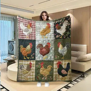 Creative Digital Print Flannel Blanket, Thanksgiving Valentine Christmas Gift, Wall Hanging Throw Shawl Sofa Bed Cover, Outdoor Travel Multi-Purpose