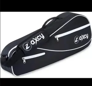 ZAXCY TENNIS BAG - Fits 3 Rackets Adjustable Strap & Protective Pad for Tennis