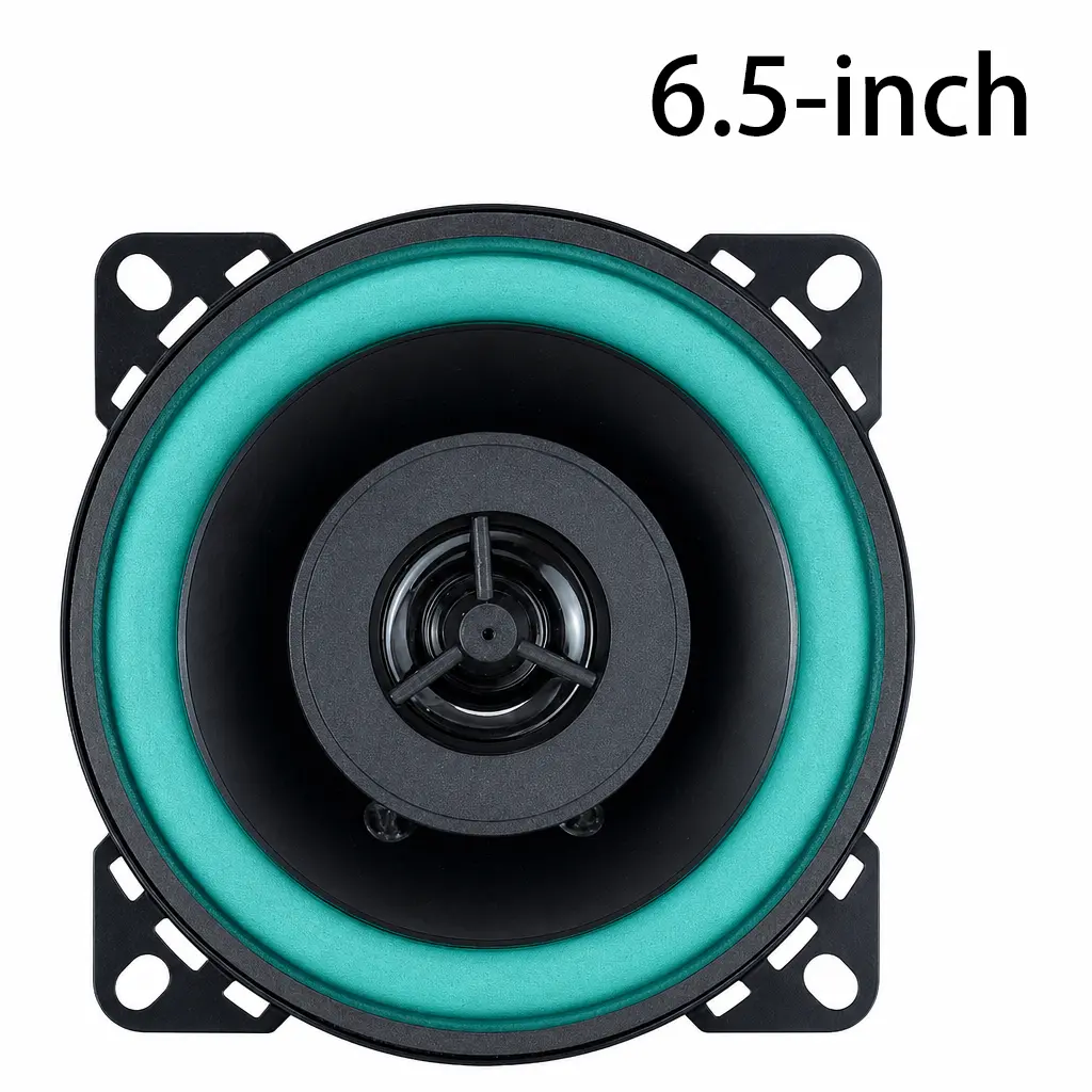 6.5-in Car Speakers - High Cost-Performance Coaxial Full-Range Hi-Fi Drivers, Clean Transparent Sound, Crisp Highs & Deep Bass for Car Door Speaker Upgrades Car Audio Accessories