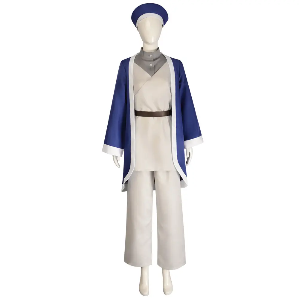 Falin Touden Adventure Cosplay Costume Set Purple Coat Shirt Pants Belt Hat for Comic Con