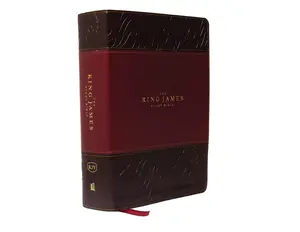 KJV, The King James Study Bible, Leathersoft, Burgundy, Red Letter, Full-Color Edition: Holy Bible, King James Version