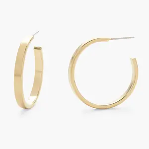Lexi Hoops in Gold or Silver by Brook and York