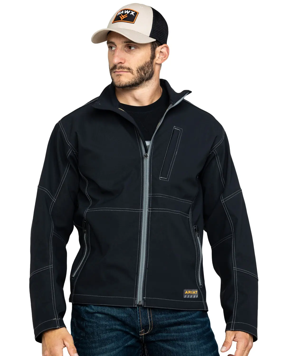 Ariat Men's Men'S Rebar Canvas Softshell Work Jacket - 10020777