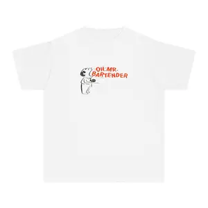 Oh Mr. Bartender Vintage 90s Baby Tee - Retro Aesthetic