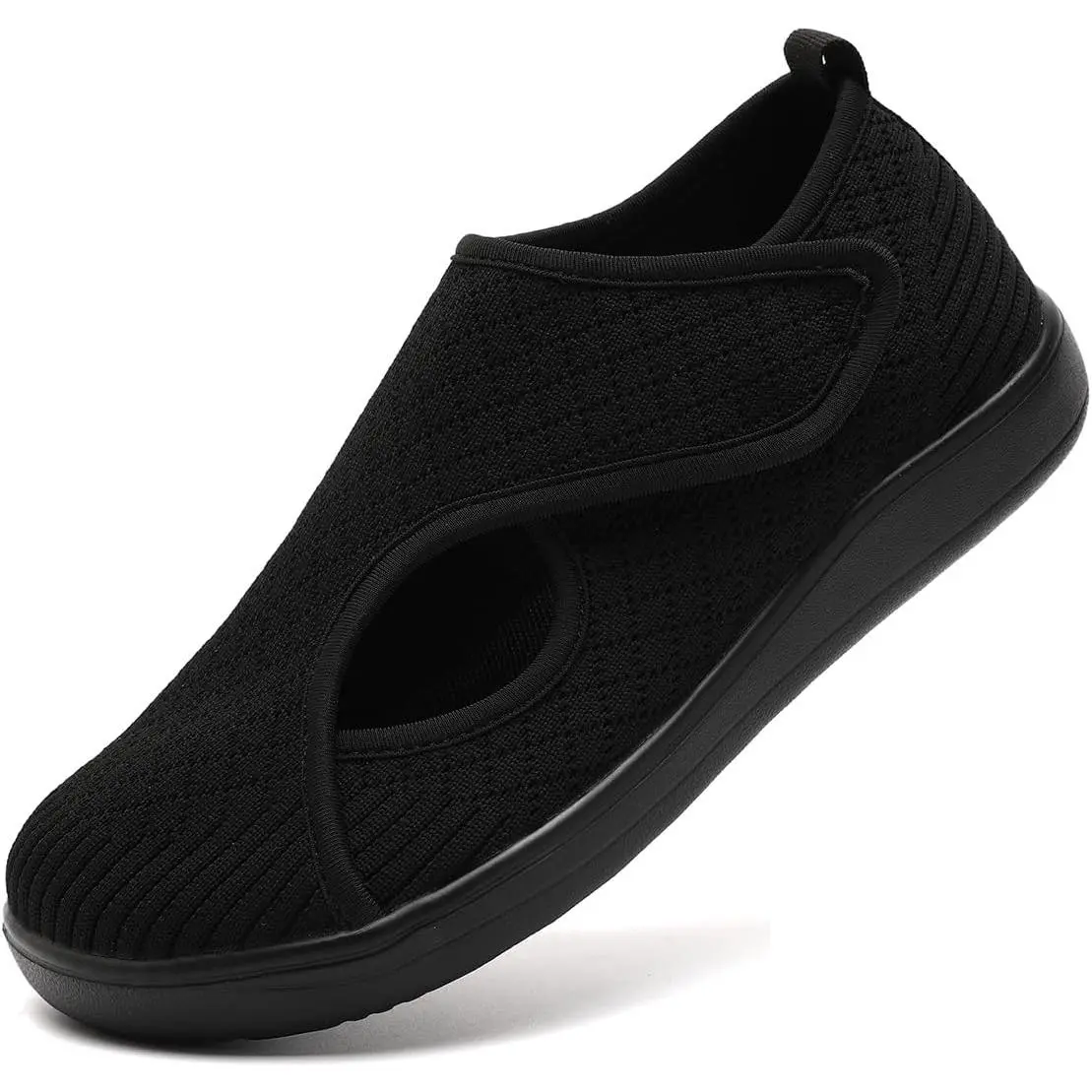 Women's Diabetic Walking Shoes with Adjustable Closure, Breathable, Lightweight Slip-Ons, Comfortable, Easy to Put On and Take Off for Swollen Feet, Suitable for Spring