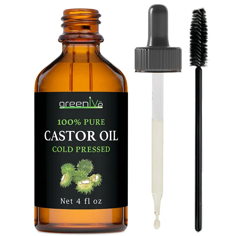 100% Pure Castor Oil - Cold Pressed - USP